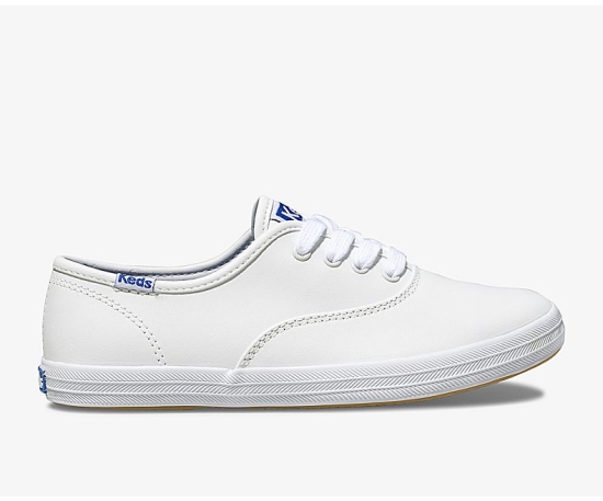 Kids' Keds Big Kid Champion CVO Casuals Shoes White | IZOA62493