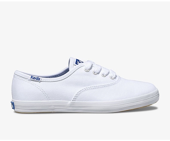 Kids' Keds Big Kid Champion CVO Casuals Shoes White | KVJF31962