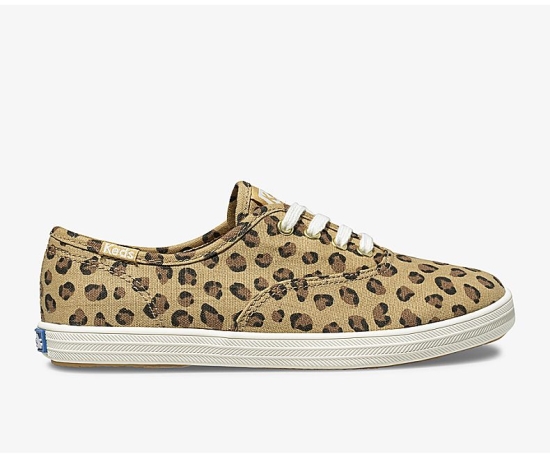 Kids' Keds Big Kid Champion Spring Casuals Shoes Leopard | EIUZ48701