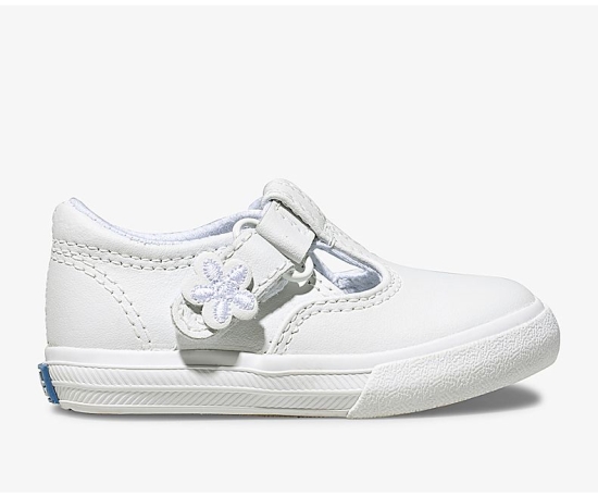 Kids' Keds Big Kid Daphne Casuals Shoes White | ZHCV23647