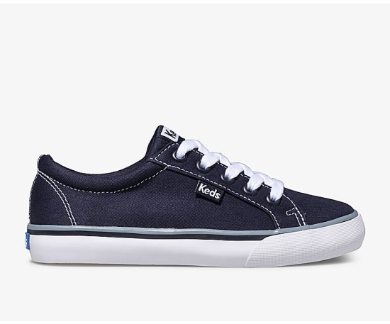 Kids' Keds Big Kid Jump Kick Canvas Casuals Shoes Navy | XKGT09873