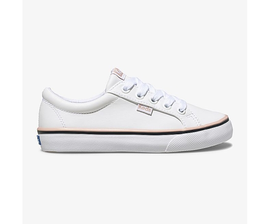 Kids' Keds Big Kid Jump Kick Sneakers White | LDYE21073