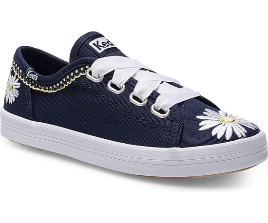 Kids' Keds Big Kid Kickstart Casuals Shoes Navy | GVRY97324