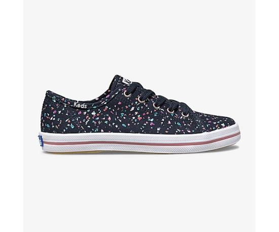 Kids' Keds Big Kid Kickstart Fall Casuals Shoes Navy | BUSF49817