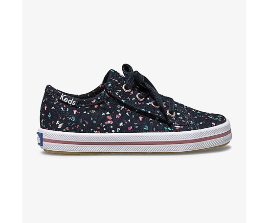 Kids' Keds Big Kid Kickstart Fall Jr. Casuals Shoes Navy | DSEB96528