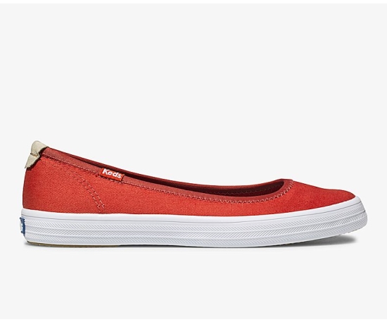 Women's Keds Bryn Comfort Slip On Shoes Red | HDLG45712