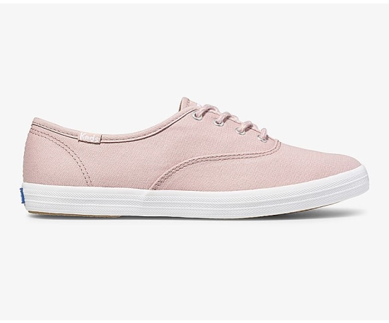 Women's Keds Champion Fall Solids Champion Shoes Pink | HQCJ29516