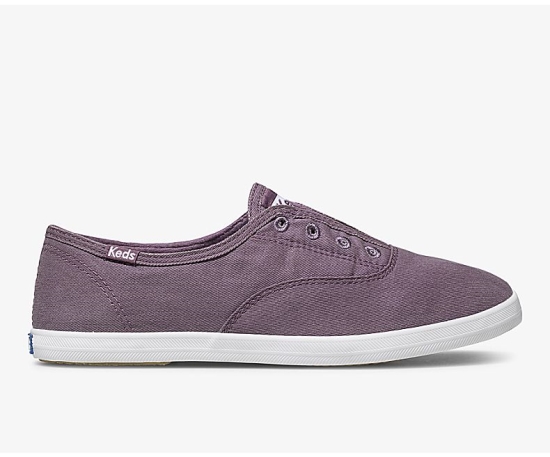 Women's Keds Chillax Washable Slip On Shoes Purple | WPAK60719